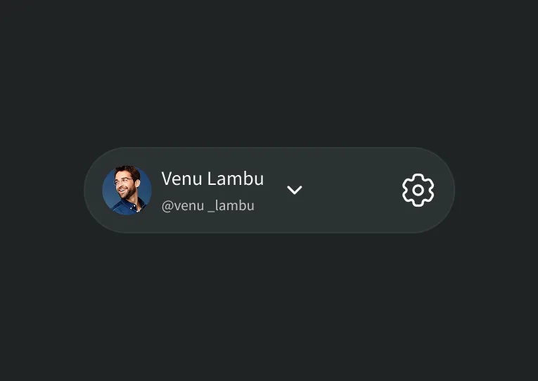Venu Lambu profile card