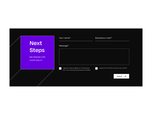 C5i Next Steps contact form